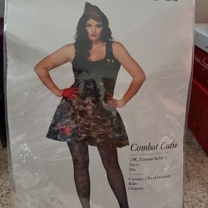 Women's Combat Cutie Costume